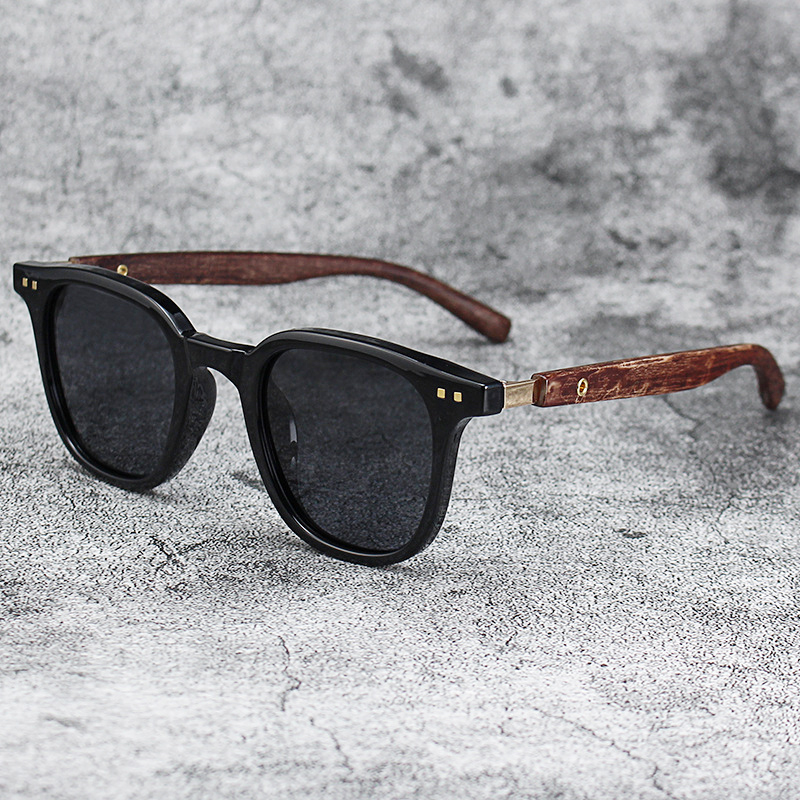 Women'S Fashion Eyeglass Frames - نظارات شمسية عصرية للرجال بإطار خشبي