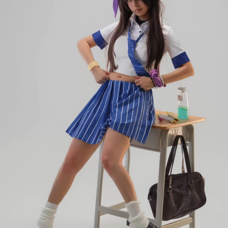Pleated Skirt Women - زي تنكري ناجا كوسبلاي، زي موحد