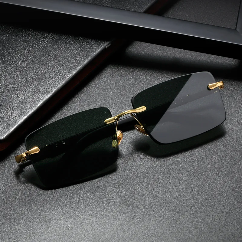 Women'S Fashion Eyeglass Frames - نظارات شمسية مستطيلة أنيقة للرجال والنساء،