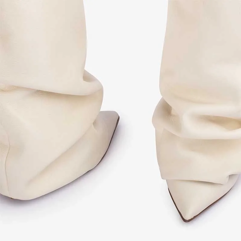 أحذية نسائية سوداء مدببة ومطوي - مراجعة Women'S Fashion Trousers وسعره