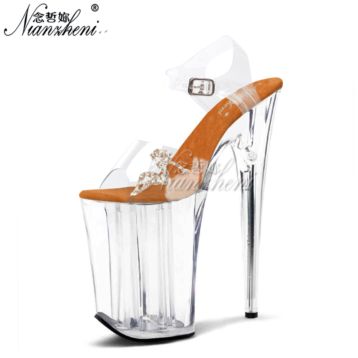 صنادل نسائية بكعب عالٍ 23 سم ( - مراجعة Women'S Fashion Line وسعره