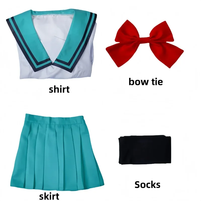 زي تنكري على طراز البحارة اليا - مراجعة Pleated Skirt Women وسعره