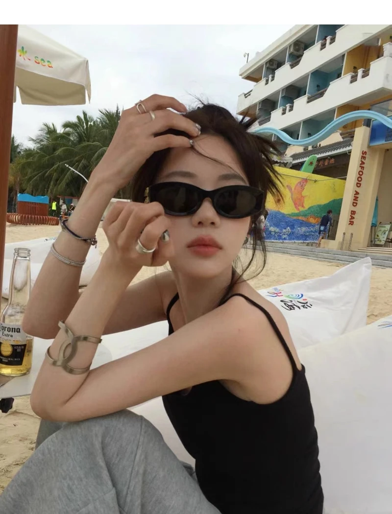 نظارات شمسية بيضاوية الشكل بتص - مراجعة Women'S Fashion Eyeglass Frames وسعره
