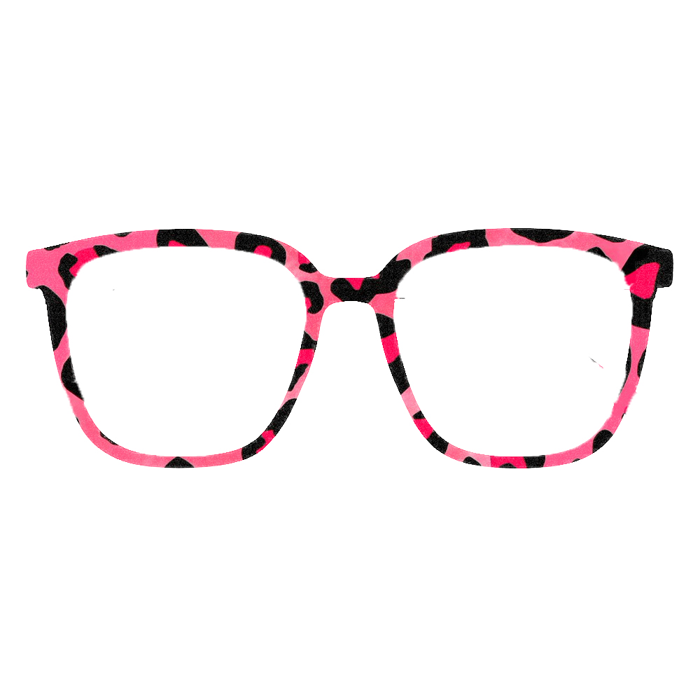 إطارات نظارات مربعة عصرية بنقش - مراجعة Women'S Fashion Eyeglass Frames وسعره