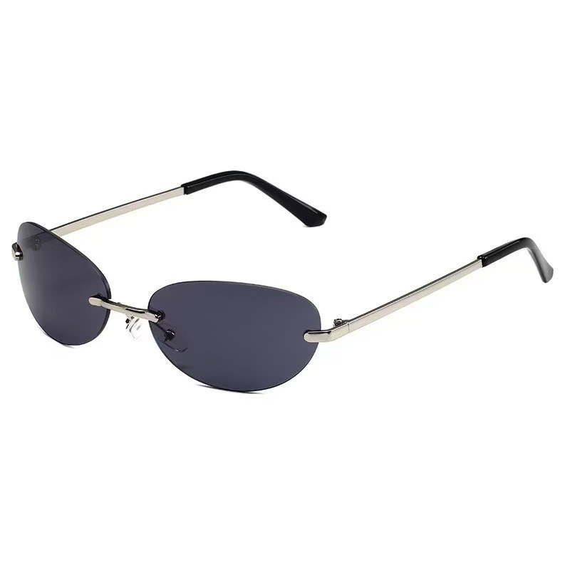نظارات شمسية بيضاوية بدون إطار - مراجعة Women'S Fashion Eyeglass Frames وسعره