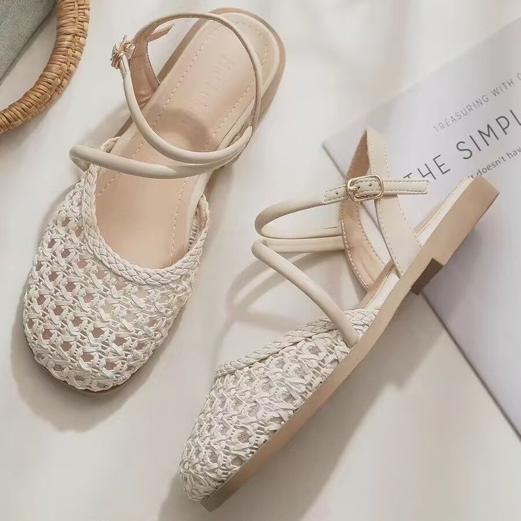 صنادل نسائية على الطراز الفرنس - مراجعة Women Fashion Heels وسعره