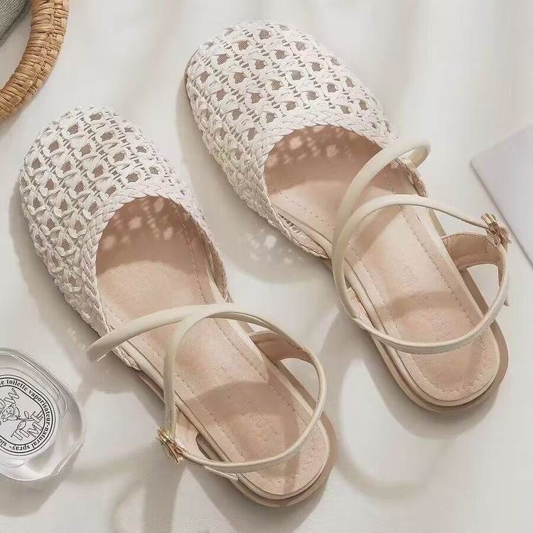 صنادل نسائية على الطراز الفرنس - مراجعة Women Fashion Heels وسعره