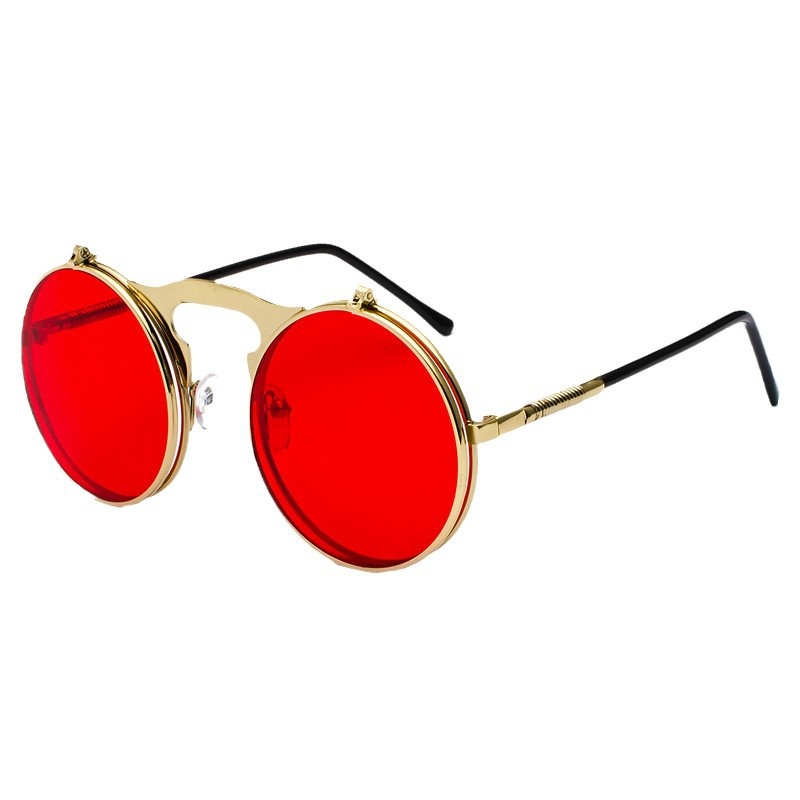 نظارات شمسية دائرية حمراء بتصم - مراجعة Women'S Fashion Eyeglass Frames وسعره