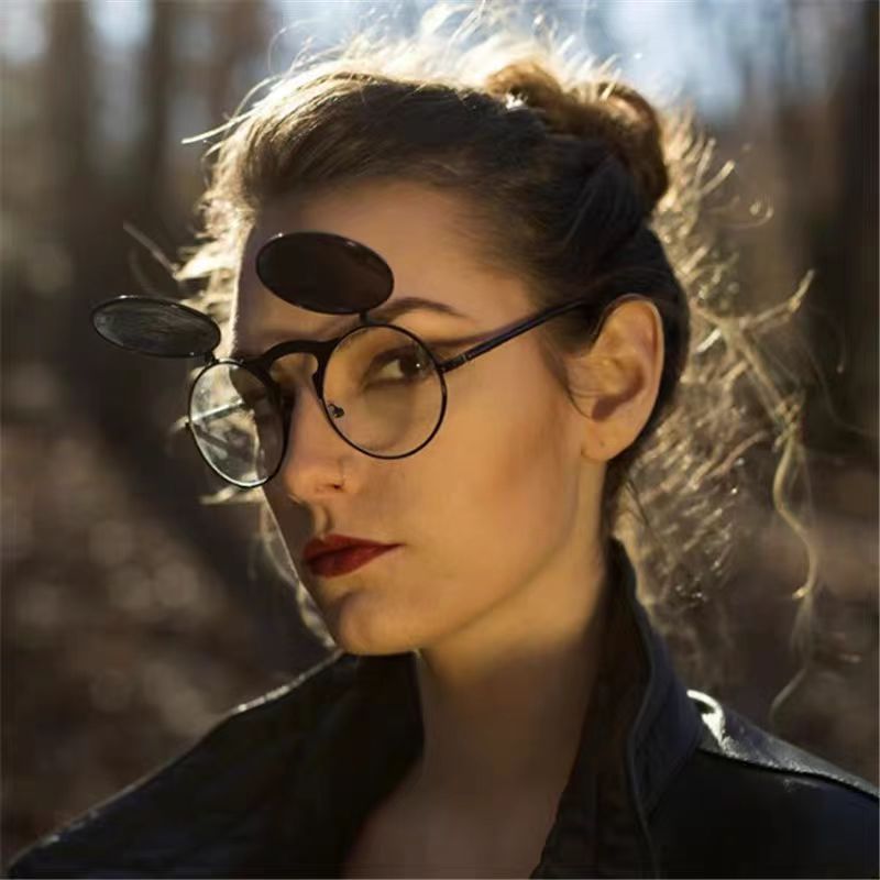 نظارات شمسية دائرية حمراء بتصم - مراجعة Women'S Fashion Eyeglass Frames وسعره