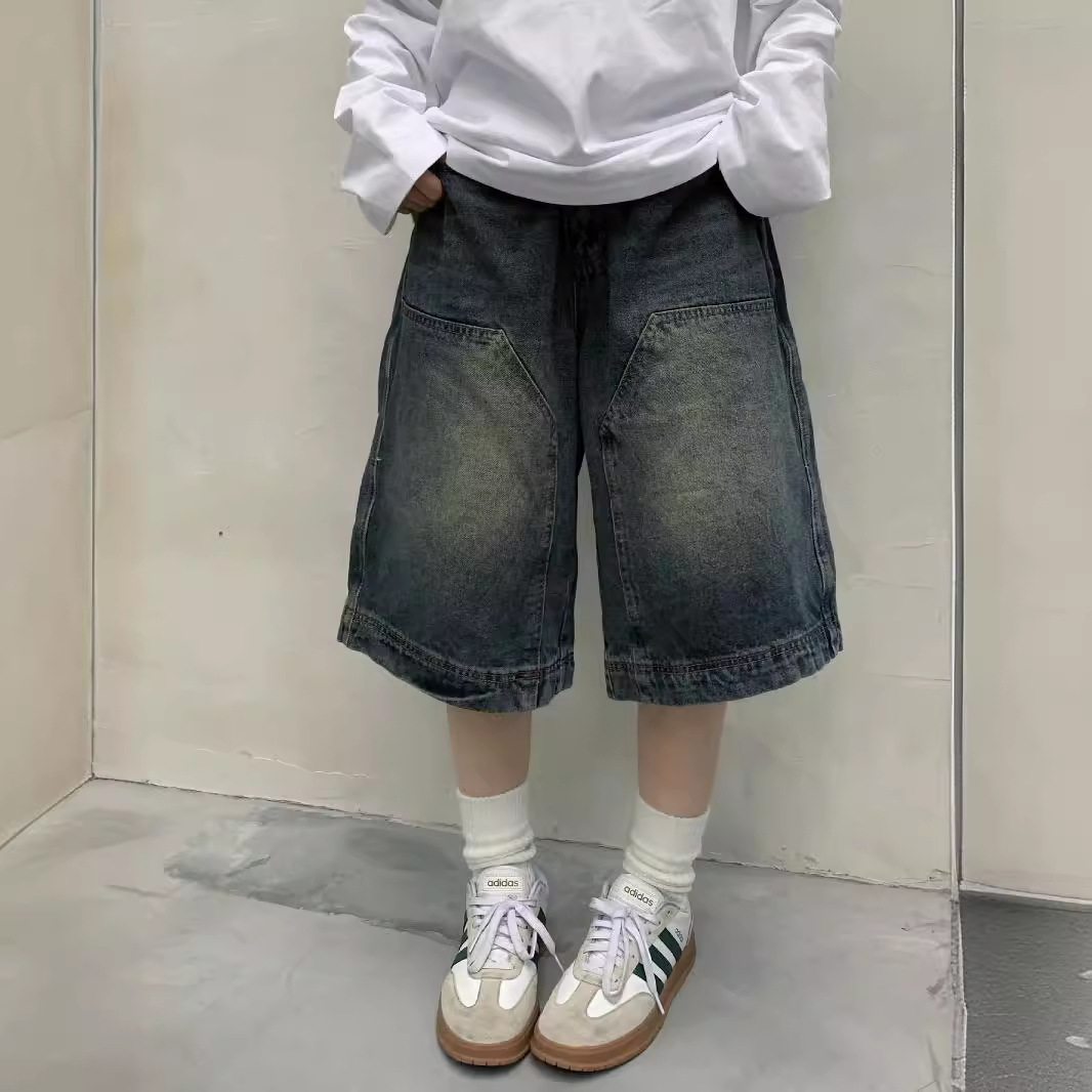 النساء Y2K خمر فضفاض شورتات جي - مراجعة Women'S Fashion Trousers وسعره