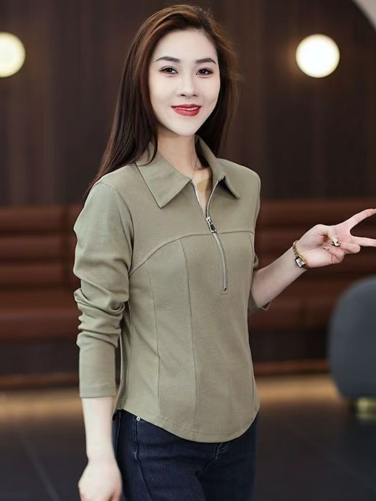 تي شيرت نسائي فاخر بقصة ضيقة و - مراجعة Women'S Fashion Petite وسعره