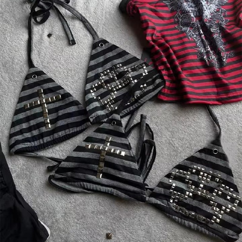 Y3k توب بيكيني صيفي بنمط أوروب - مراجعة Women'S Y3K Fashion وسعره