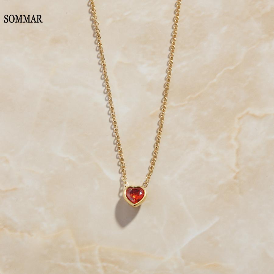 SOMMAR-عقد مطلي بالذهب للنساء  - مراجعة Women Fashion Online Shopping وسعره