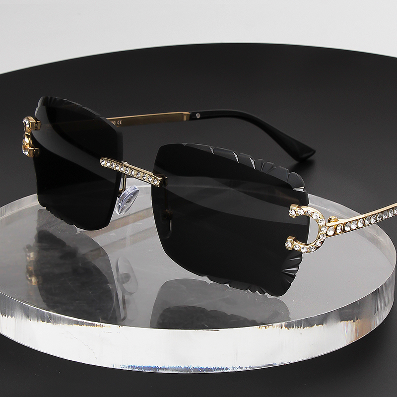 نظارات شمسية مربعة بدون إطار ب - مراجعة Women'S Fashion Eyeglass Frames وسعره