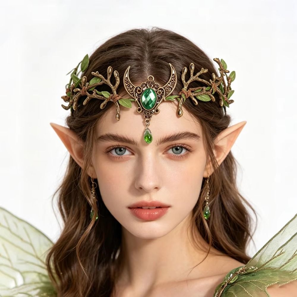تاج قزم بتصميم الغابة الخيالية - مراجعة Women Fashion Designer Dresses Photos وسعره
