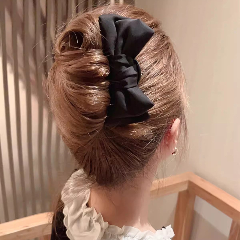 شيك الكورية نمط القوس U-شكل مش - مراجعة Women Fashion Hair Style وسعره