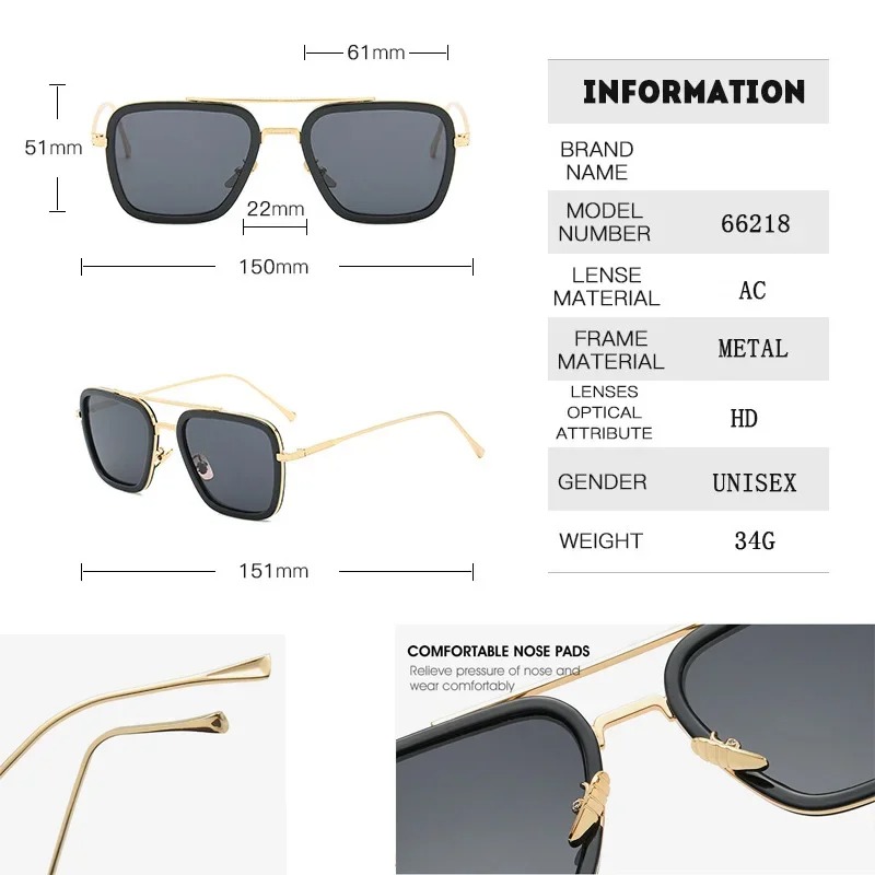 نظارات شمسية ستيم بانك توني ست - مراجعة Women'S Fashion Eyeglass Frames وسعره